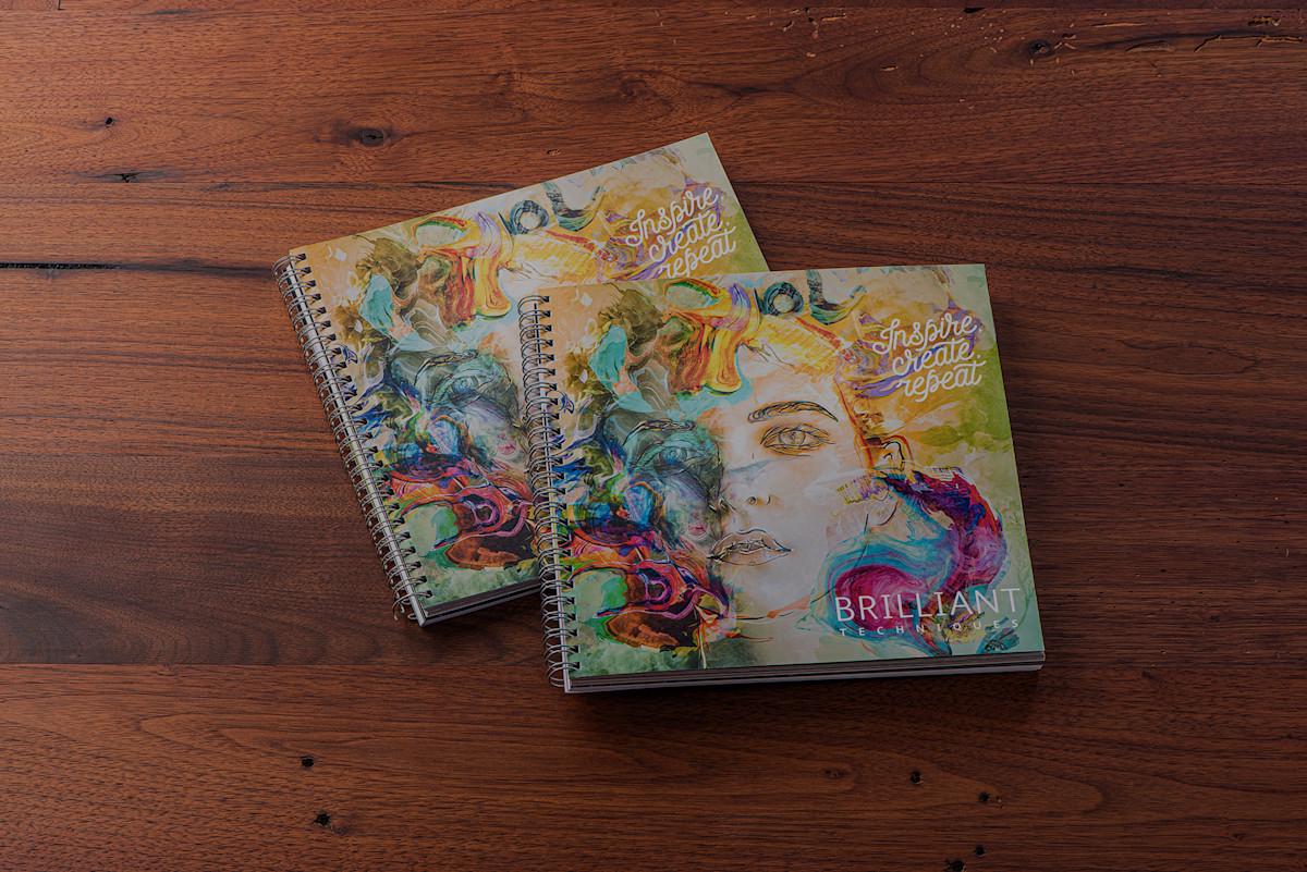 brilliant colorful bookcover