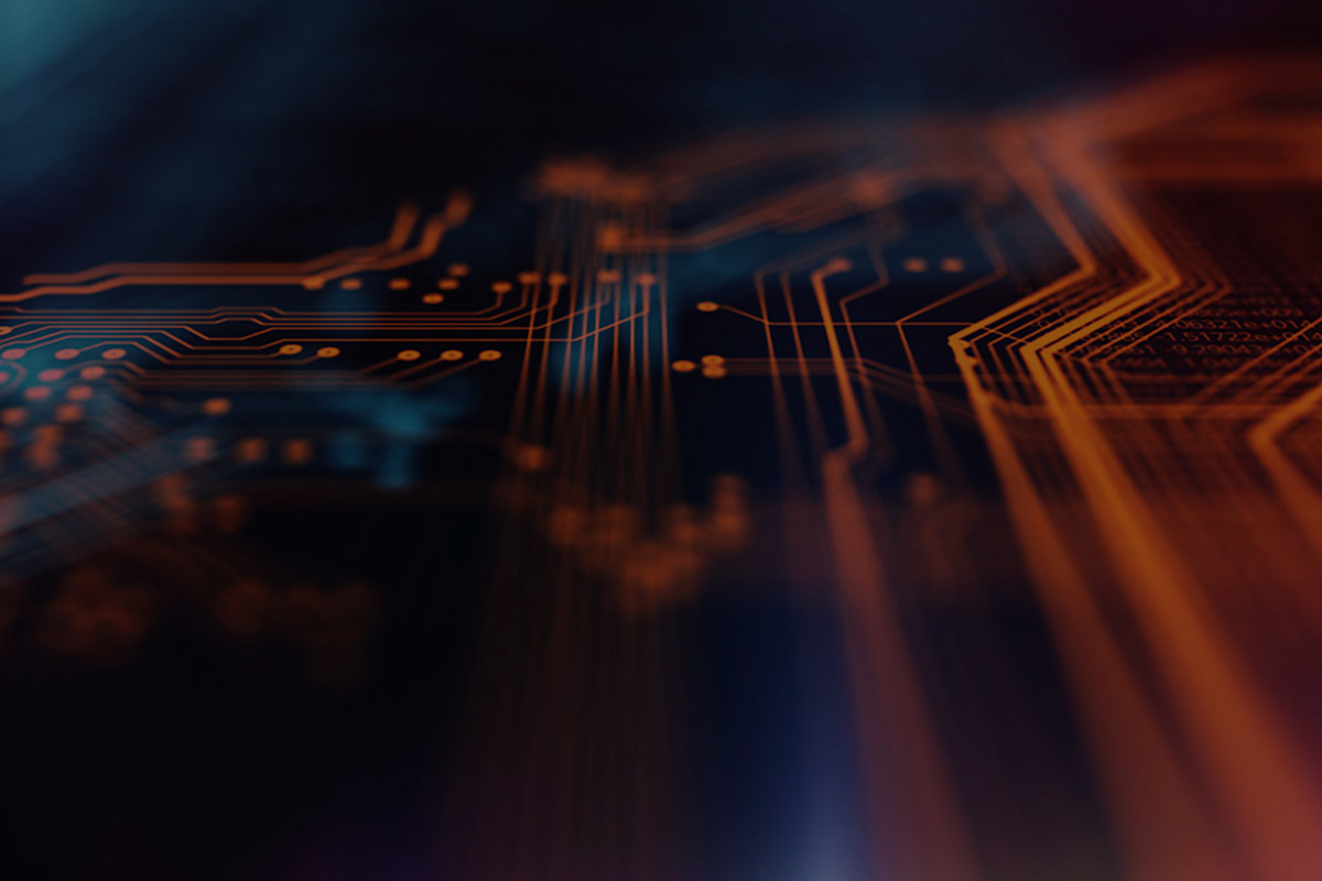 Close-up of a circuit board