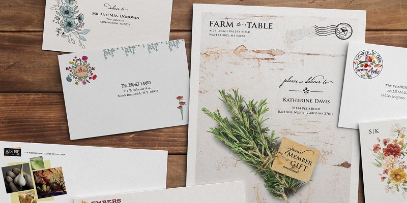 Personalized print samples from PrimeLink C9200 Series